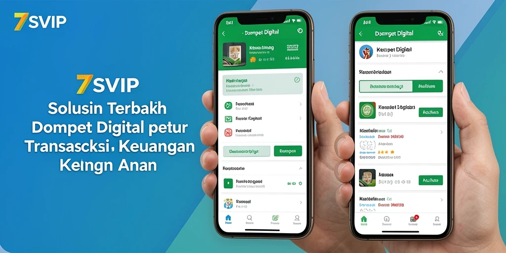 Antarmuka aplikasi 7SVIP yang menarik dan mudah digunakan.