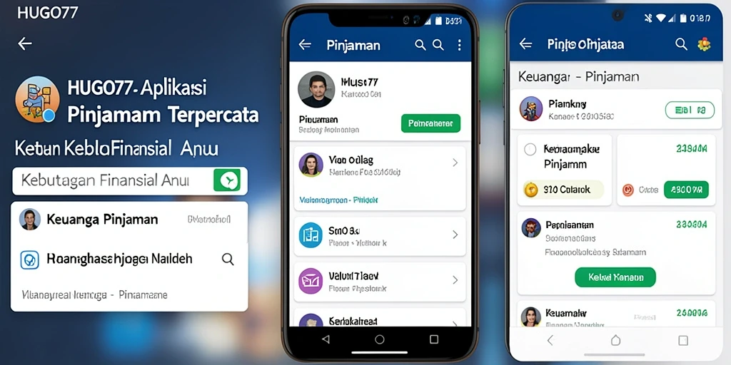 Tampilan antarmuka HUGO77 yang sederhana dan fungsional.