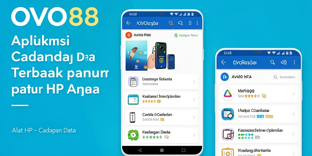Tampilan antarmuka OVO88 yang user-friendly untuk cadangan data.
