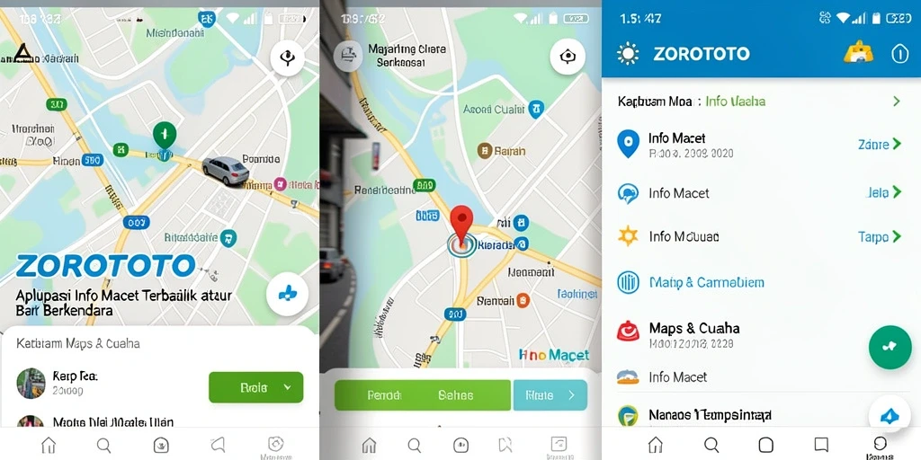 Tampilan antarmuka ZOROTOTO yang menawan dan informatif.